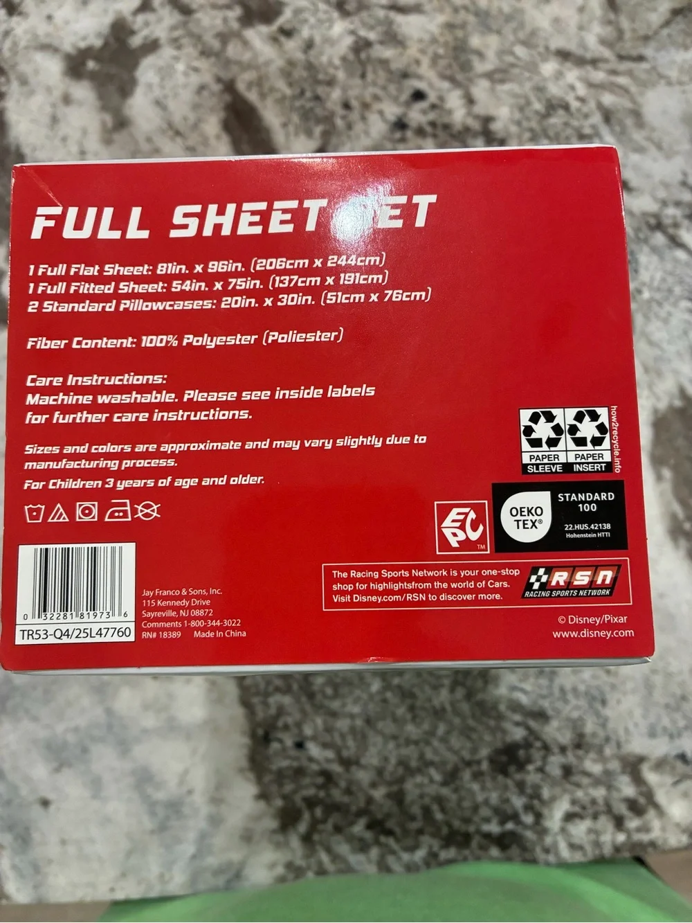 CARS sheets - New size Full